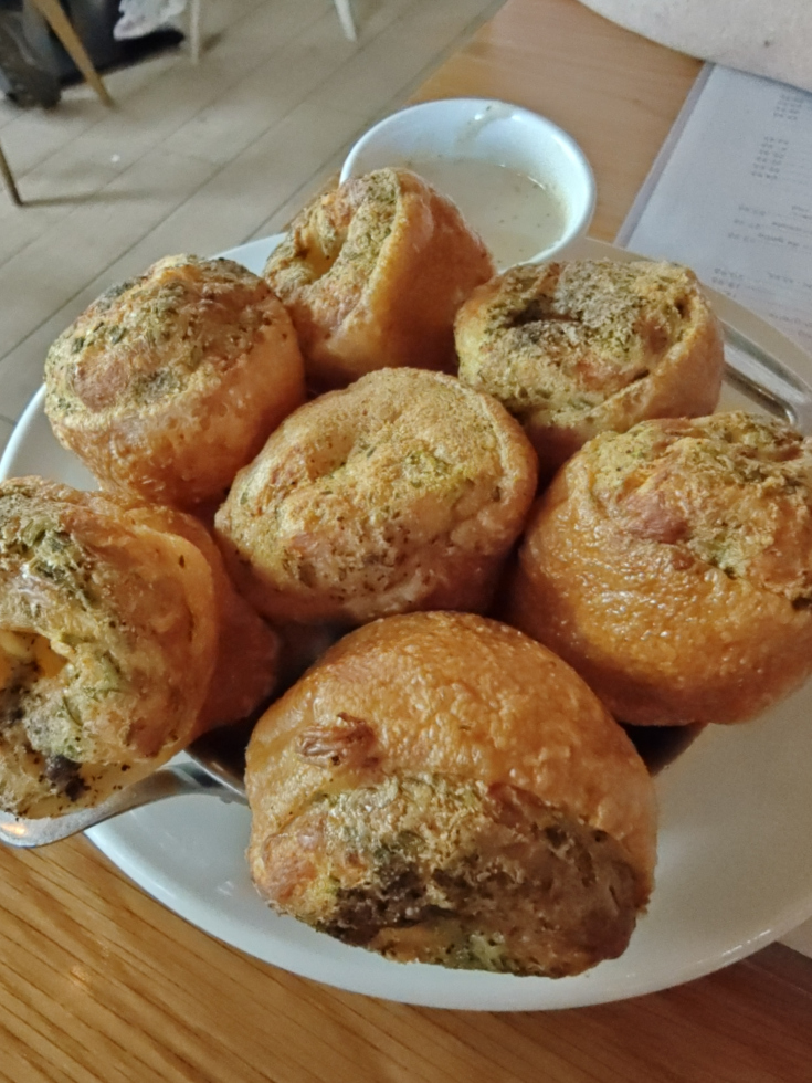 Summer House on the Lake Cheesy Dream Puffs