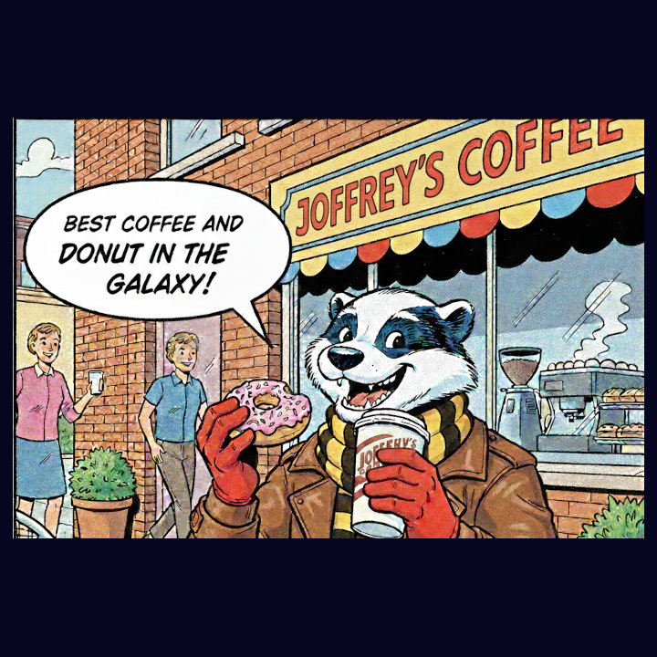 Joffrey's vs Everglaze donut comparison