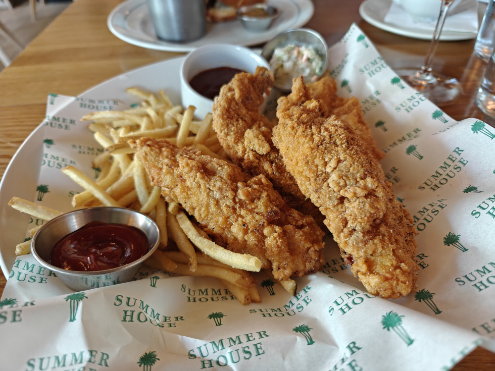 Summer House on the Lake Chicken strips
